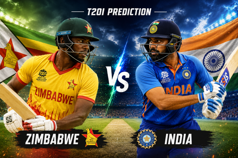 Zimbabwe vs India T20I Prediction