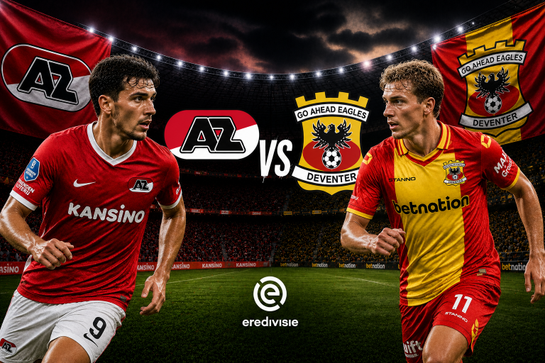AZ Alkmaar vs Go Ahead Eagles Eredivisie Prediction