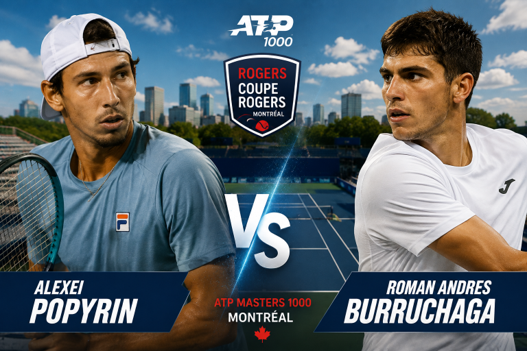 Alexei Popyrin vs Roman Burruchaga ATP Montreal Prediction