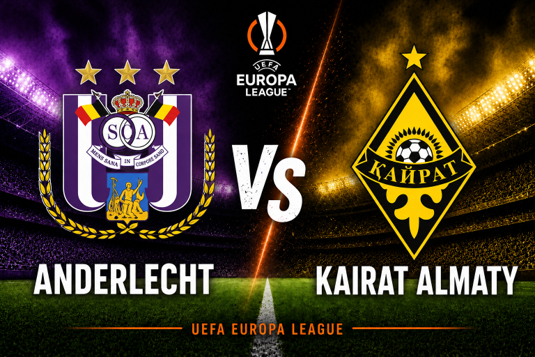 Anderlecht vs Kairat Almaty Europa League Prediction