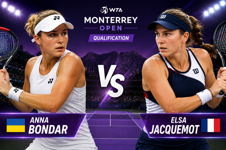 Anna Bondar vs Elsa Jacquemot WTA Monterrey Qualification Prediction