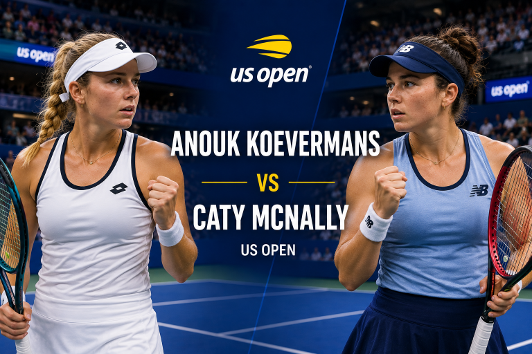 Anouk Koevermans vs Caty McNally US Open Prediction