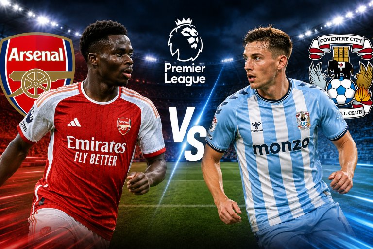 Arsenal vs Coventry Premier League Prediction