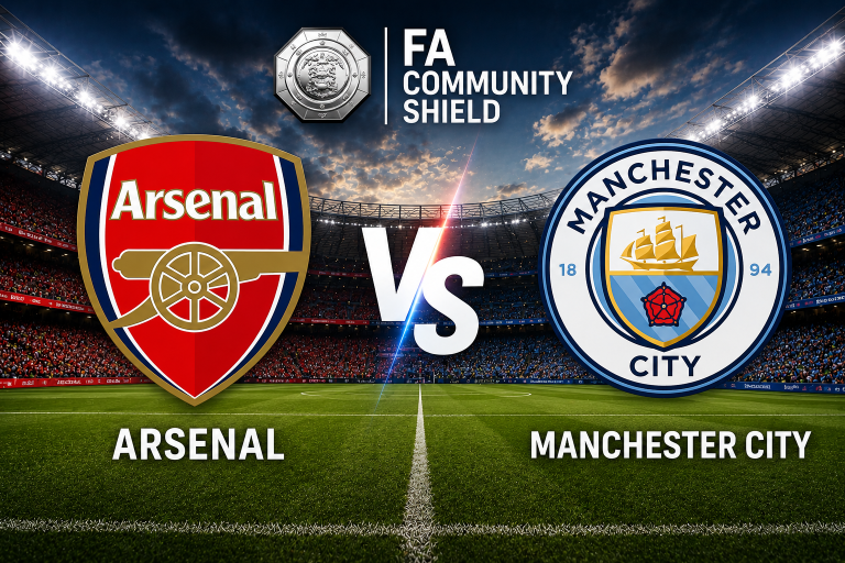 Arsenal vs Manchester City FA Community Shield Prediction