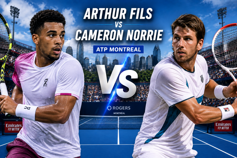 Arthur Fils vs Cameron Norrie ATP Montreal Prediction