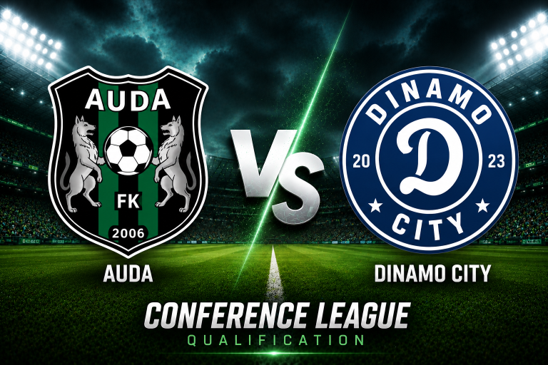 Auda vs Dinamo City Europe Conference League Qualification Prediction