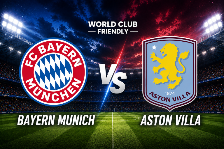Bayern Munich vs Aston Villa World Club Friendly Prediction