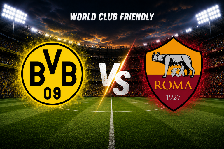 Borussia Dortmund vs AS Roma World Club Friendly Prediction