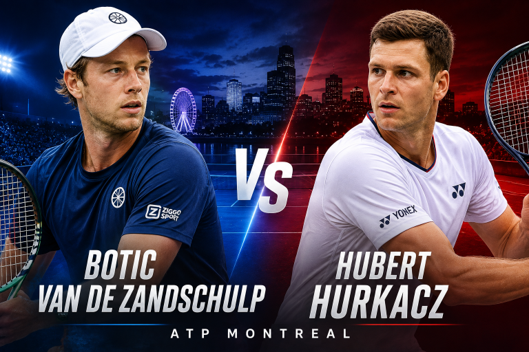 Botic Van De Zandschulp vs Hubert Hurkacz ATP Montreal Prediction