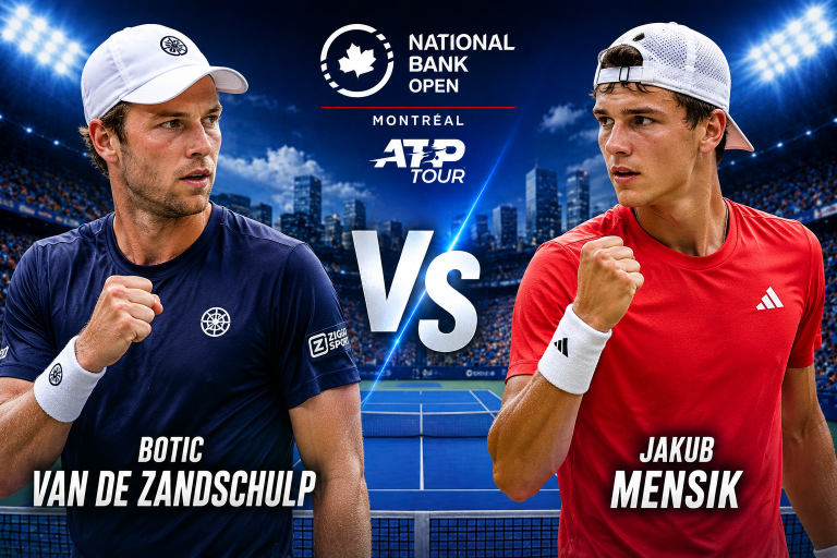 Botic Van De Zandschulp vs Jakub Mensik ATP Montreal Prediction