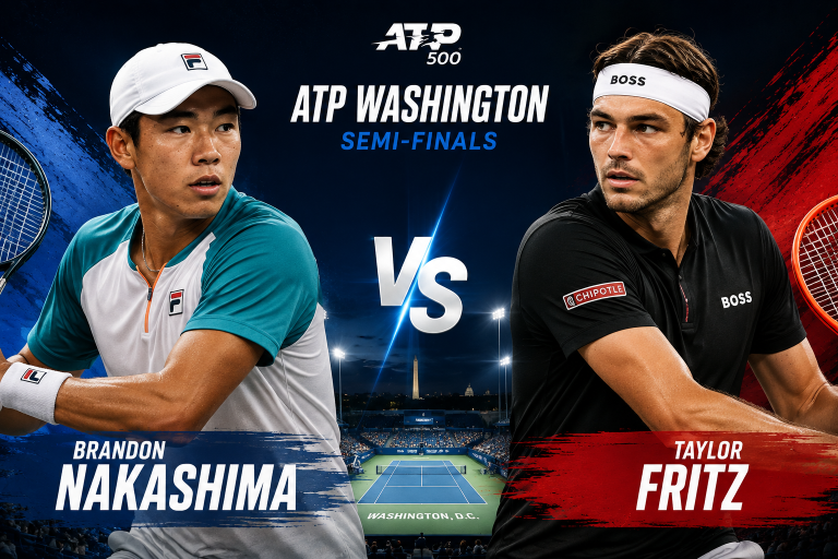 Brandon Nakashima vs Taylor Fritz ATP Washington Prediction