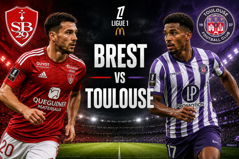 Brest vs Toulouse Ligue 1 Prediction
