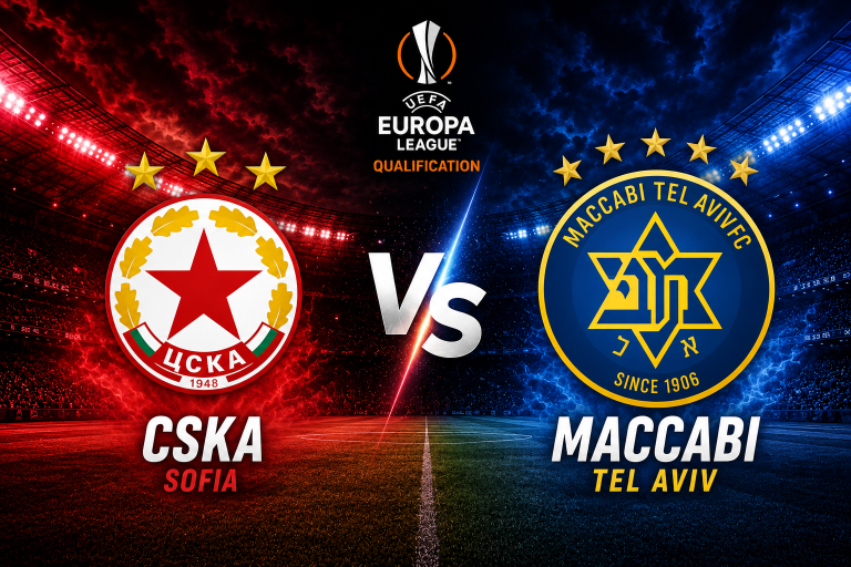 CSKA Sofia vs Maccabi Tel Aviv Europa League Qualification Prediction
