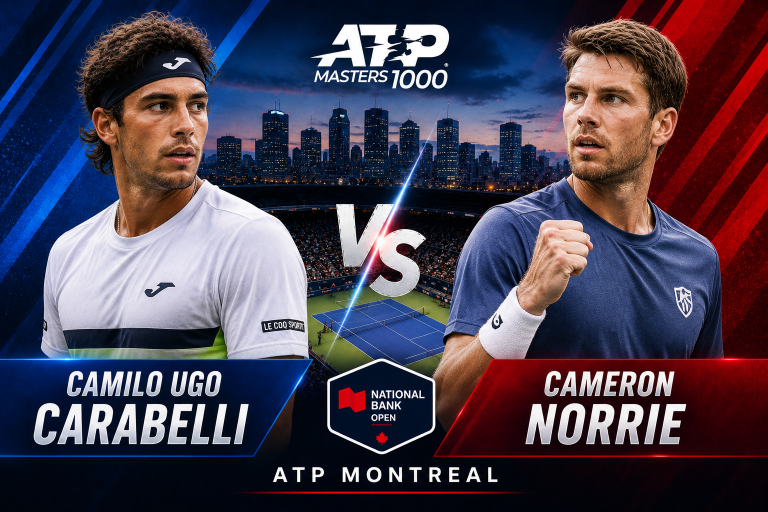 Camilo Ugo Carabelli vs Cameron Norrie ATP Montreal Prediction
