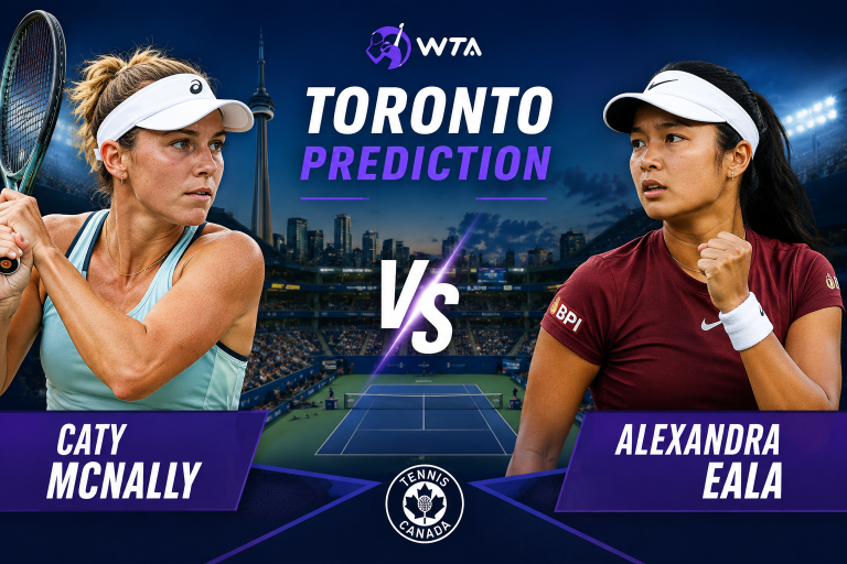 Caty McNally vs Alexandra Eala WTA Toronto Prediction