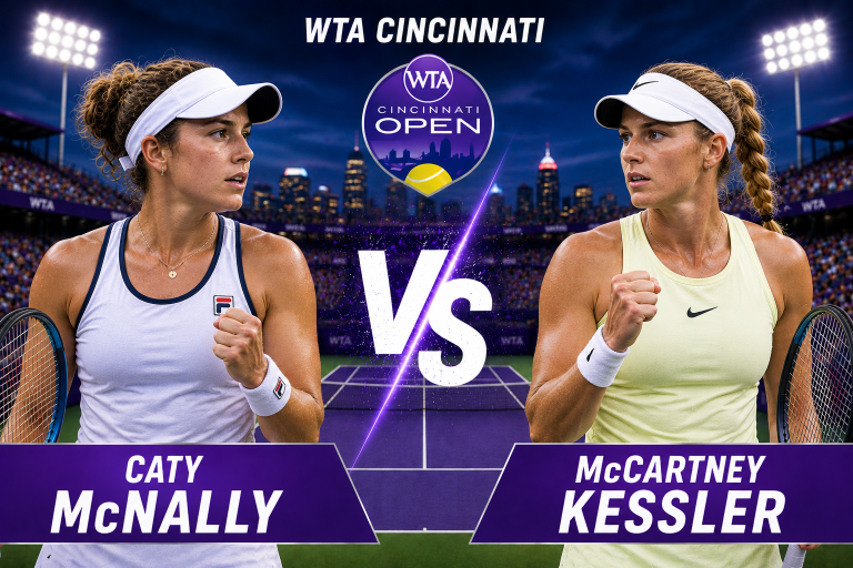Caty McNally vs McCartney Kessler WTA Cincinnati Prediction