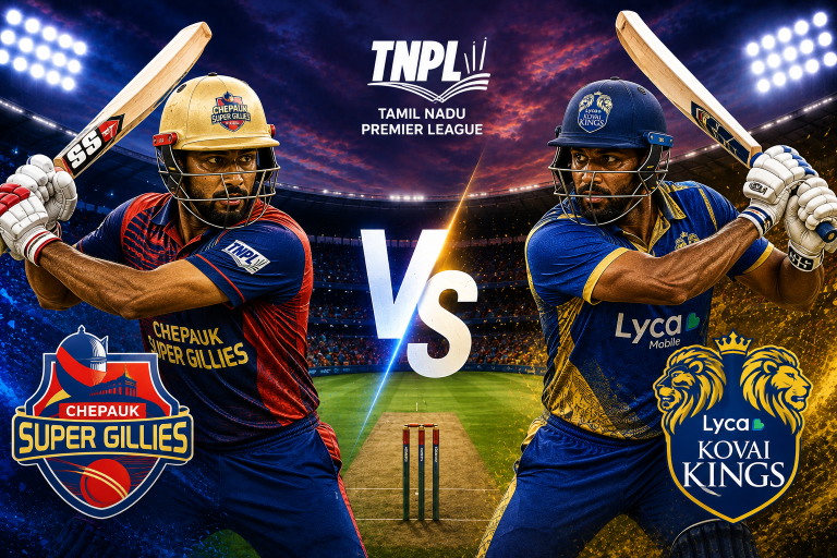Chepauk Super Gillies vs Lyca Kovai Kings TNPL Prediction