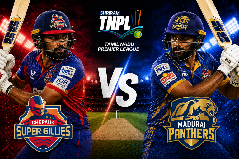 Chepauk Super Gillies vs Madurai Panthers TNPL Prediction
