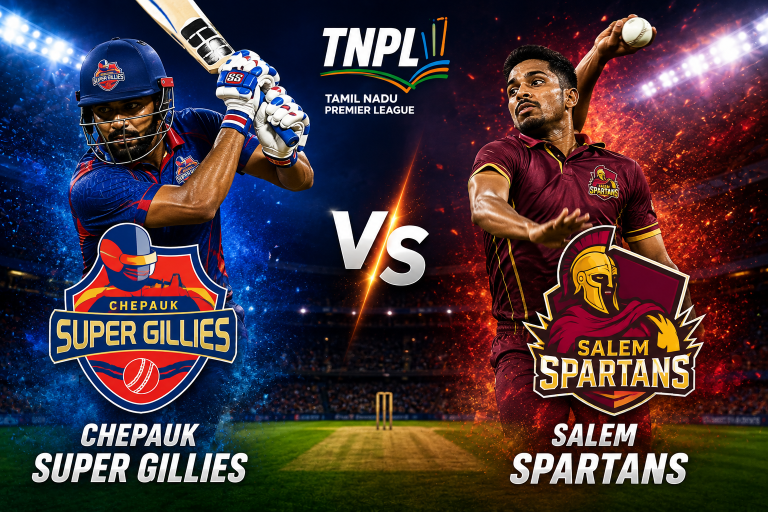 Chepauk Super Gillies vs Salem Spartans TNPL Prediction