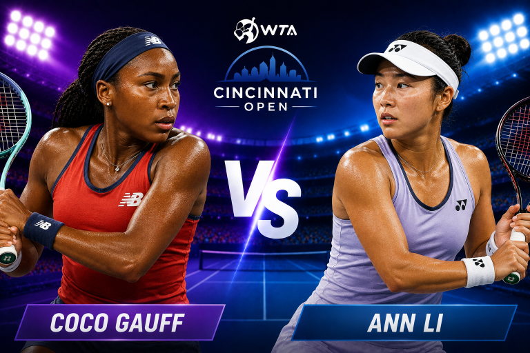 Coco Gauff vs Ann Li WTA Cincinnati Prediction
