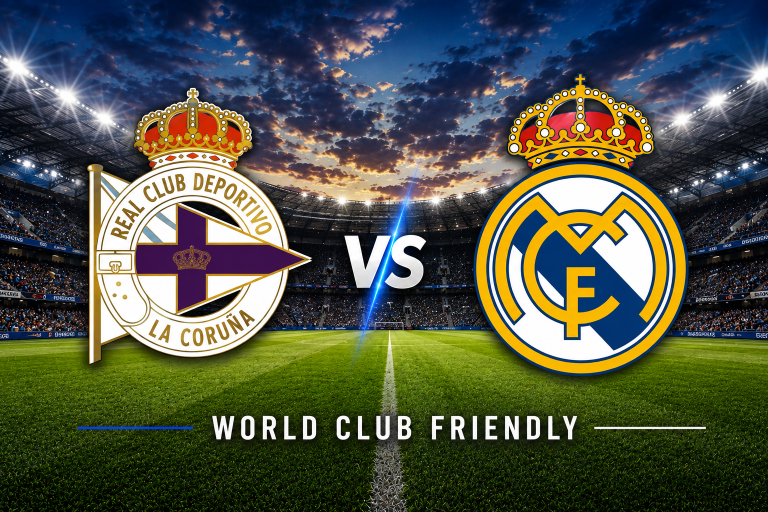 Deportivo La Coruna vs Real Madrid World Club Friendly Prediction