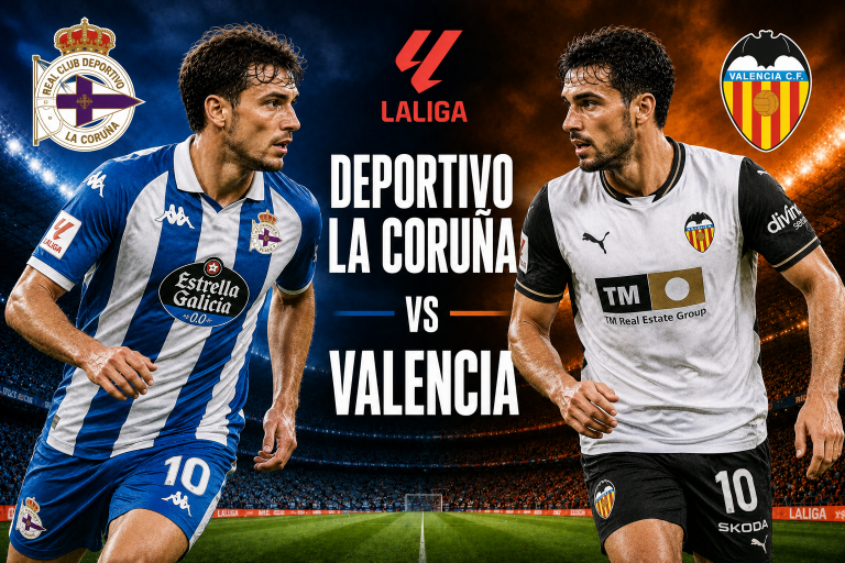 Deportivo La Coruna vs Valencia LaLiga Prediction