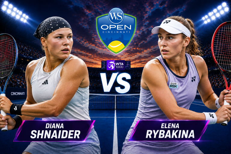 Diana Shnaider vs Elena Rybakina WTA Cincinnati Prediction