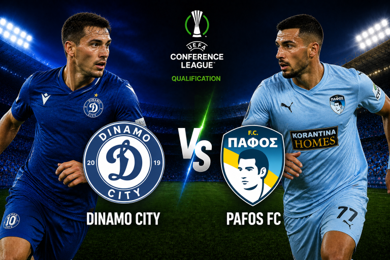 Dinamo City vs Pafos FC Europa Conference League Qualification Prediction