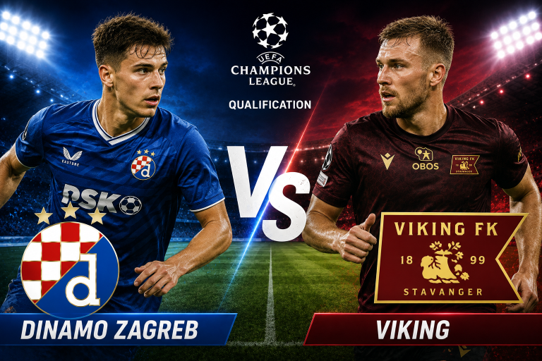 Dinamo Zagreb vs Viking Champions League Qualification Prediction