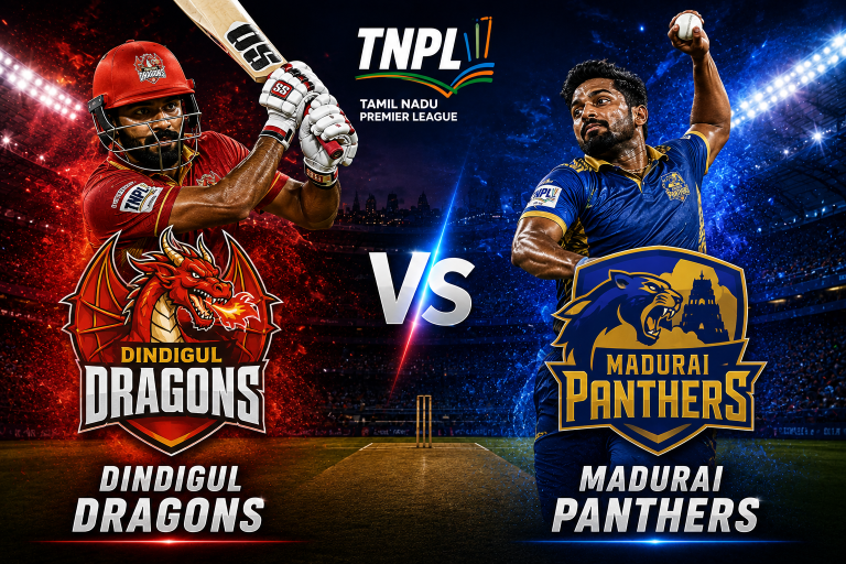 Dindigul Dragons vs Madurai Panthers TNPL Prediction