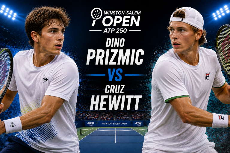 Dino Prizmic vs Cruz Hewitt ATP Winston-Salem Prediction
