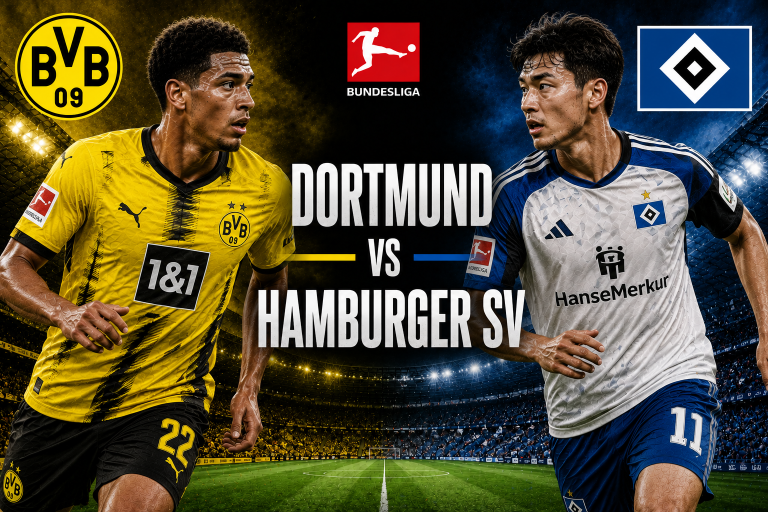 Dortmund vs Hamburger SV Bundesliga Prediction