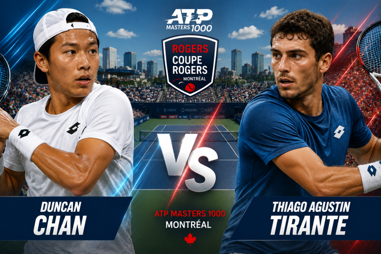 Duncan Chan vs Thiago Agustin Tirante ATP Montreal Prediction