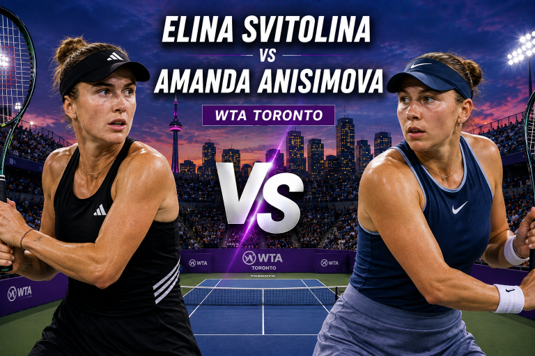 Elina Svitolina vs Amanda Anisimova WTA Toronto Prediction