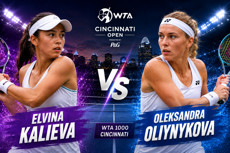 Elvina Kalieva vs Oleksandra Oliynykova WTA Cincinnati Prediction