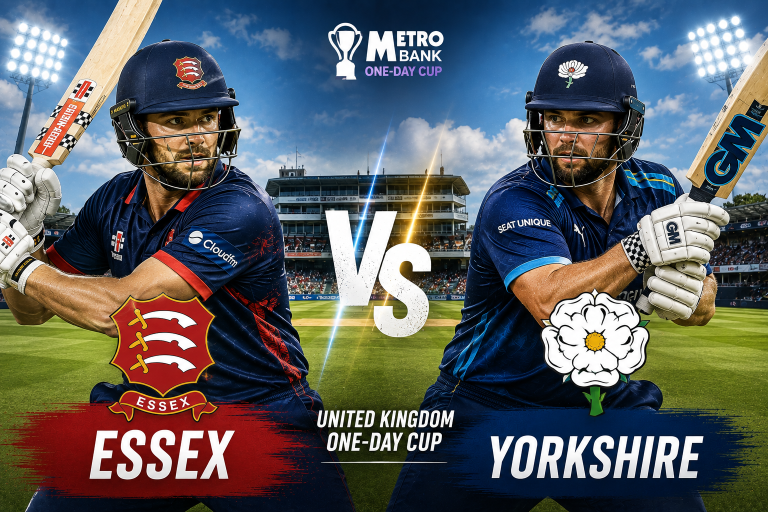 Essex vs Yorkshire United Kingdom One-Day Cup Prediction