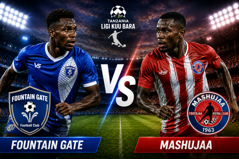 Fountain Gate vs Mashujaa Tanzania Ligi Kuu Bara Prediction