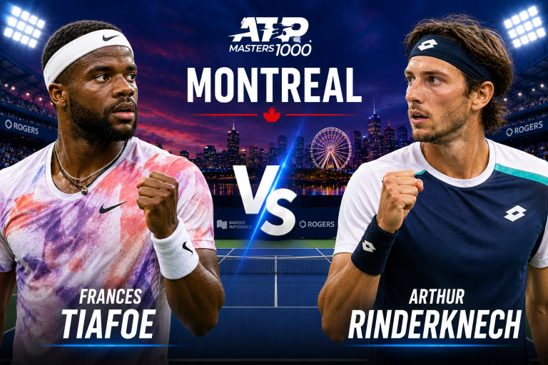 Frances Tiafoe vs Arthur Rinderknech ATP Montreal Prediction