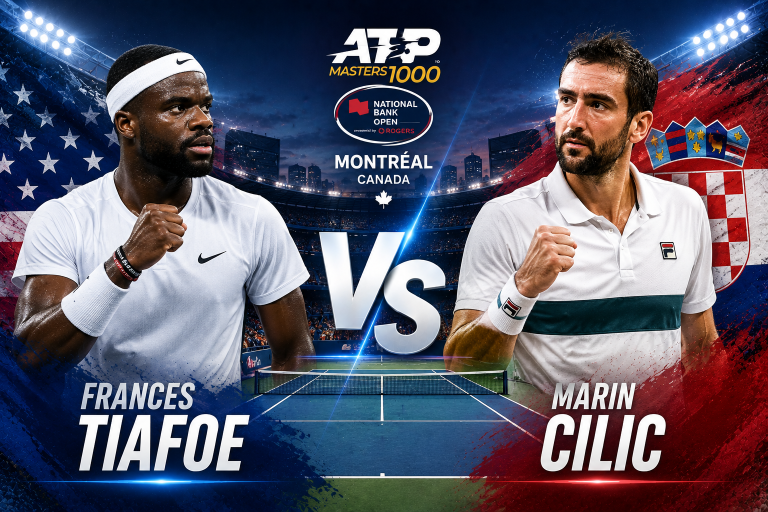 Frances Tiafoe vs Marin Cilic ATP Montreal Prediction