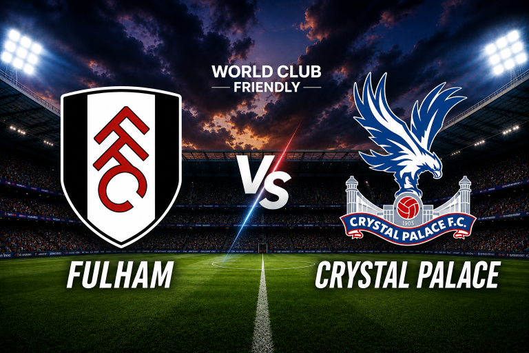 Fulham vs Crystal Palace World Club Friendly Prediction
