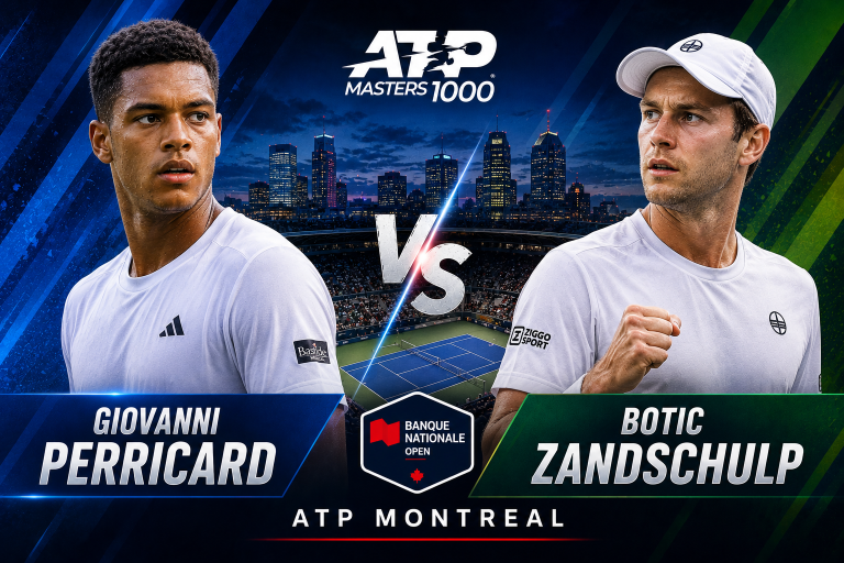Giovanni Perricard vs Botic Zandschulp ATP Montreal Prediction