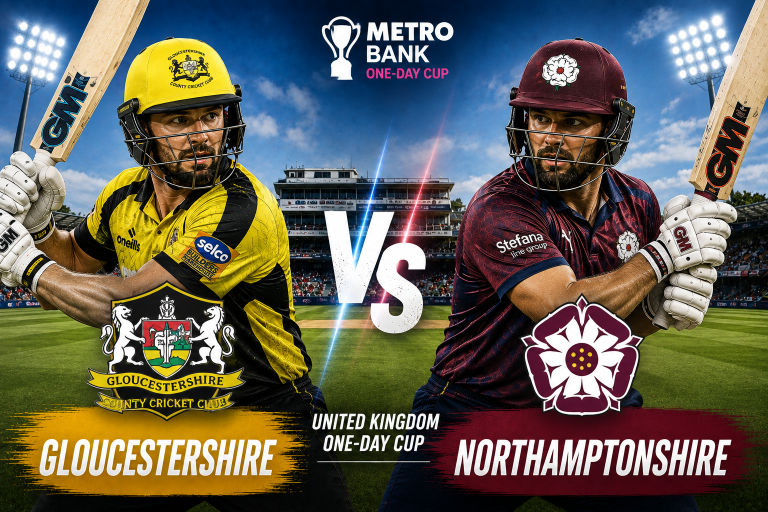 Gloucestershire vs Northamptonshire United Kingdom One-Day Cup