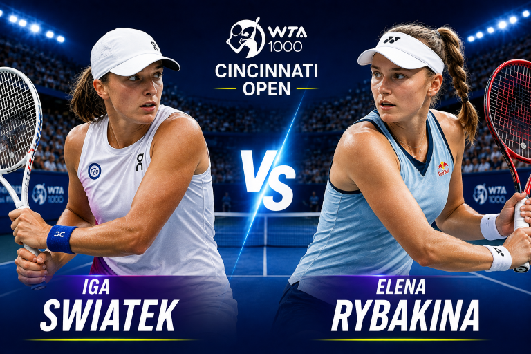 Iga Swiatek vs Elena Rybakina WTA Cincinnati Prediction