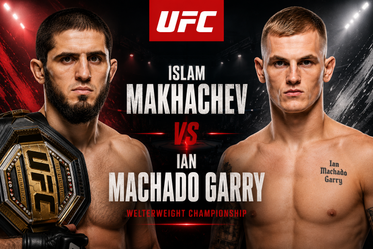 Islam Makhachev vs Ian Machado Garry UFC Prediction