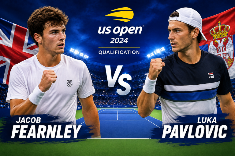 Jacob Fearnley vs Luka Pavlovic US Open Qualification Prediction