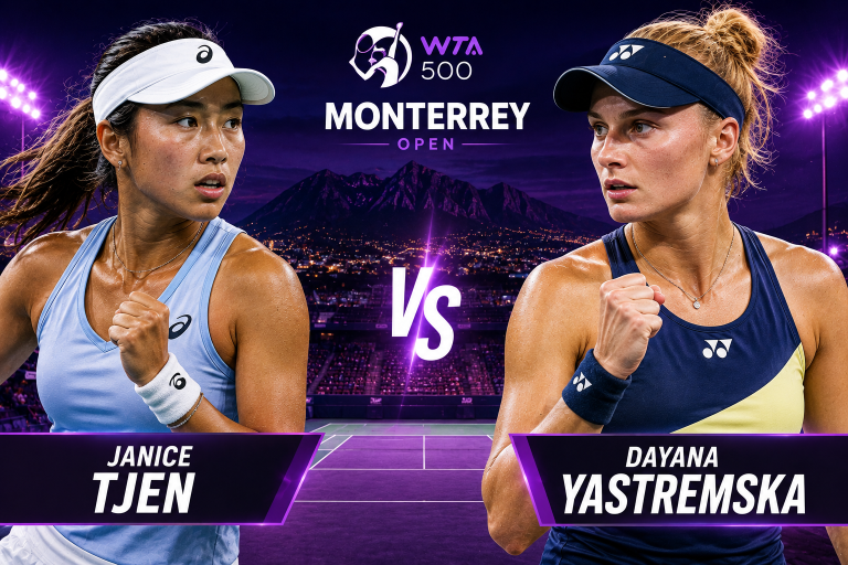 Janice Tjen vs Dayana Yastremska WTA Monterrey Prediction