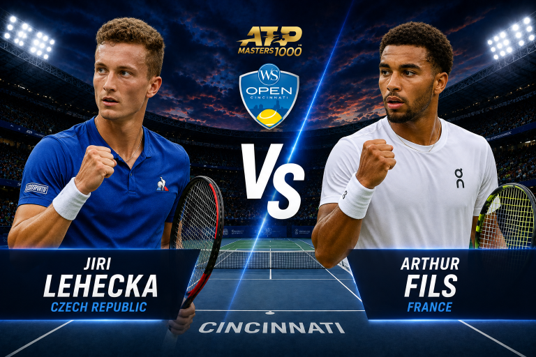 Jiri Lehecka vs Arthur Fils ATP Cincinnati Prediction