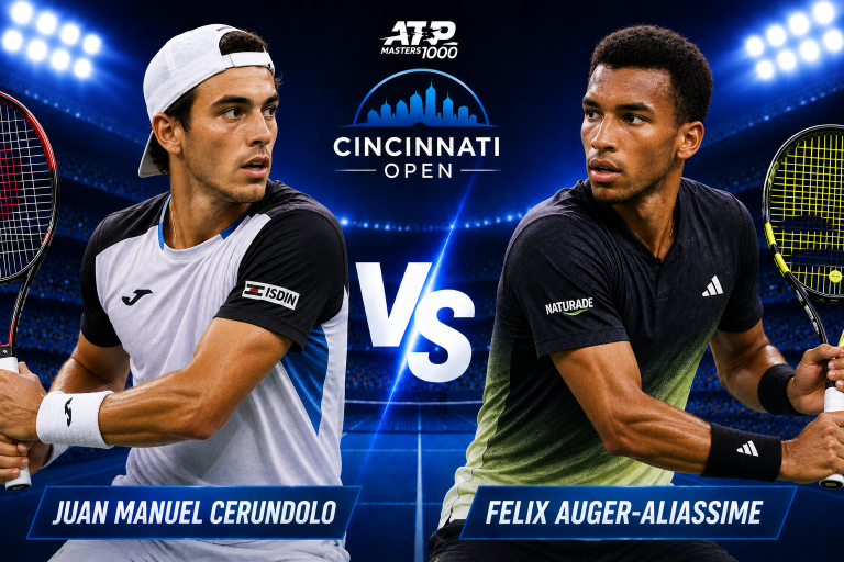Juan Manuel Cerundolo vs Felix Auger-Aliassime ATP Cincinnati Prediction
