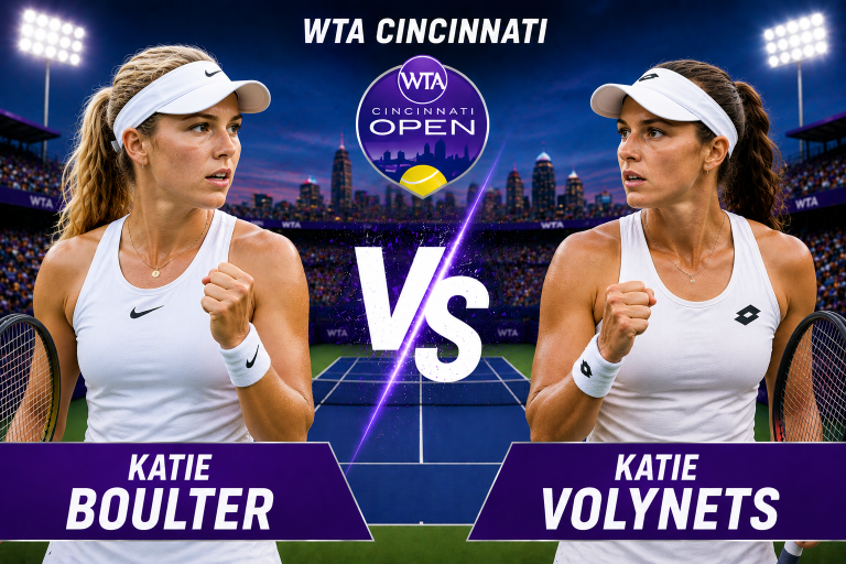 Katie Boulter vs Katie Volynets WTA Cincinnati Prediction