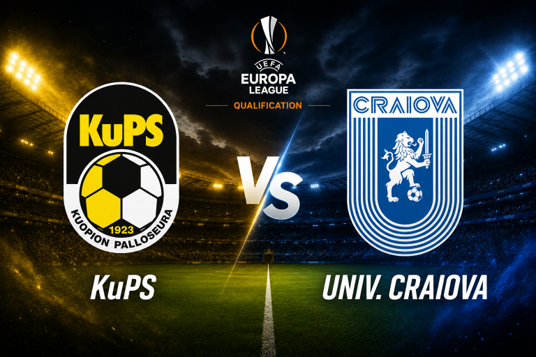KuPS vs Univ. Craiova Europa League Qualification Prediction